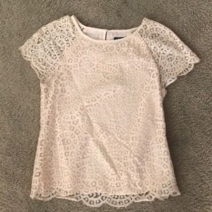 Lace J Crew Top